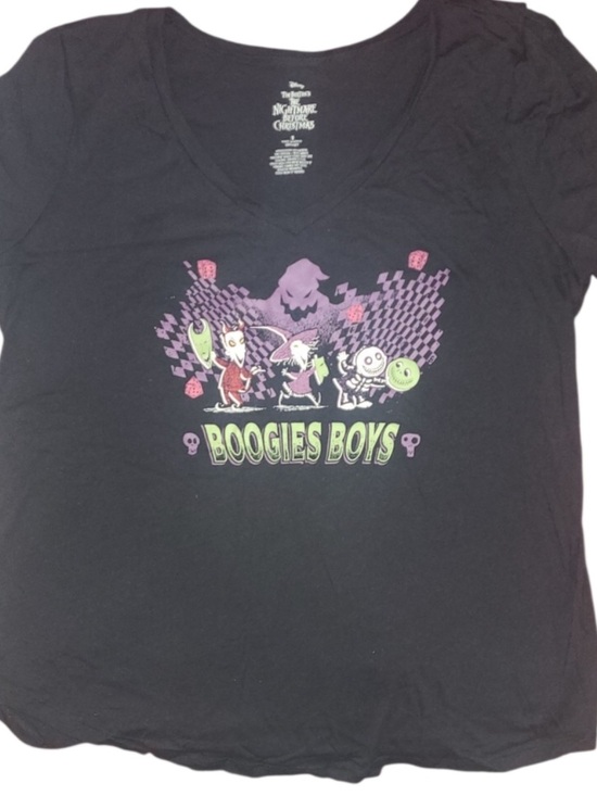 torrid Tops - Torrid Women’s Black 'Boogies Boys' Graphic Short Sleeve Tee Size 1 = 14W torrid